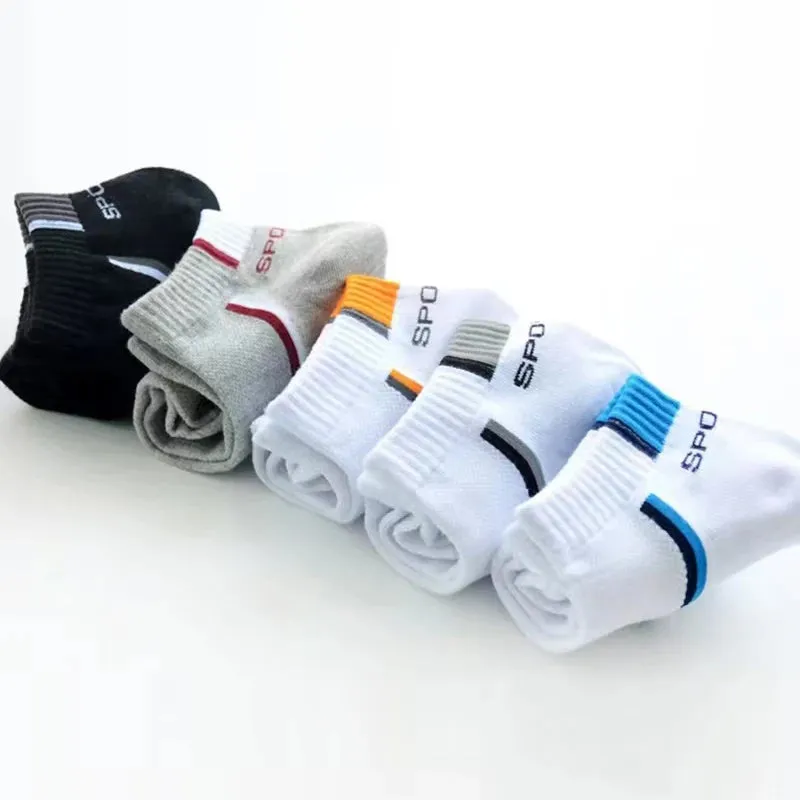 5 Pairs Mixed Colors Comfortable Socks for Men