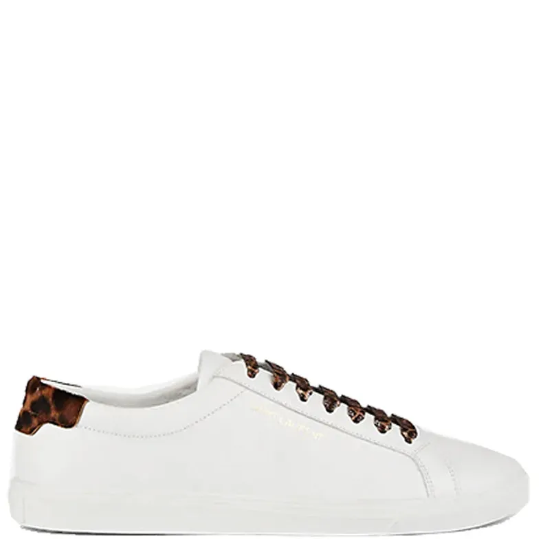 Andy Pony Leopard Sneakers, White/Leopard