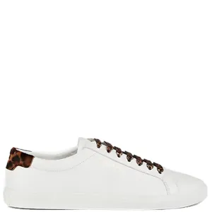 Andy Pony Leopard Sneakers, White/Leopard