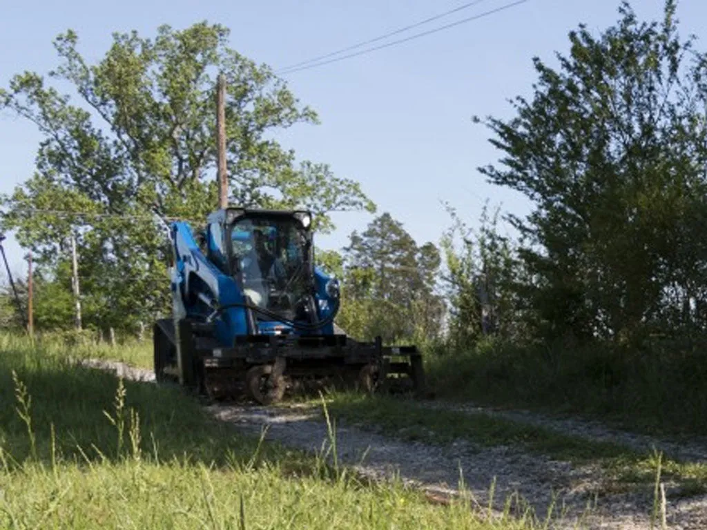 BLUE DIAMOND EXTREME DUTY POWER RAKE, HYDRAULIC ANGLE