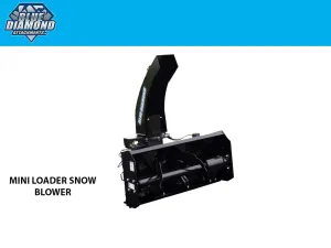 BLUE DIAMOND SNOW BLOWER FOR MINI LOADERS