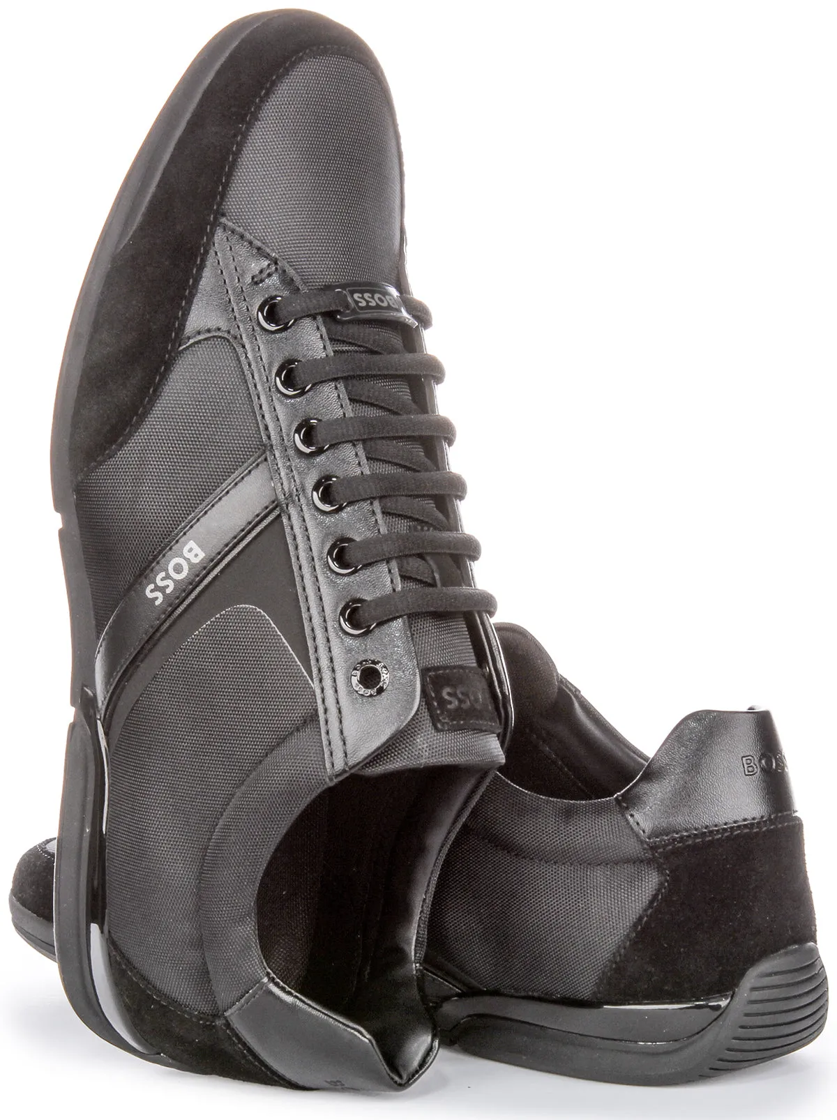 Boss Saturn Low Profile Mix In Black For Men