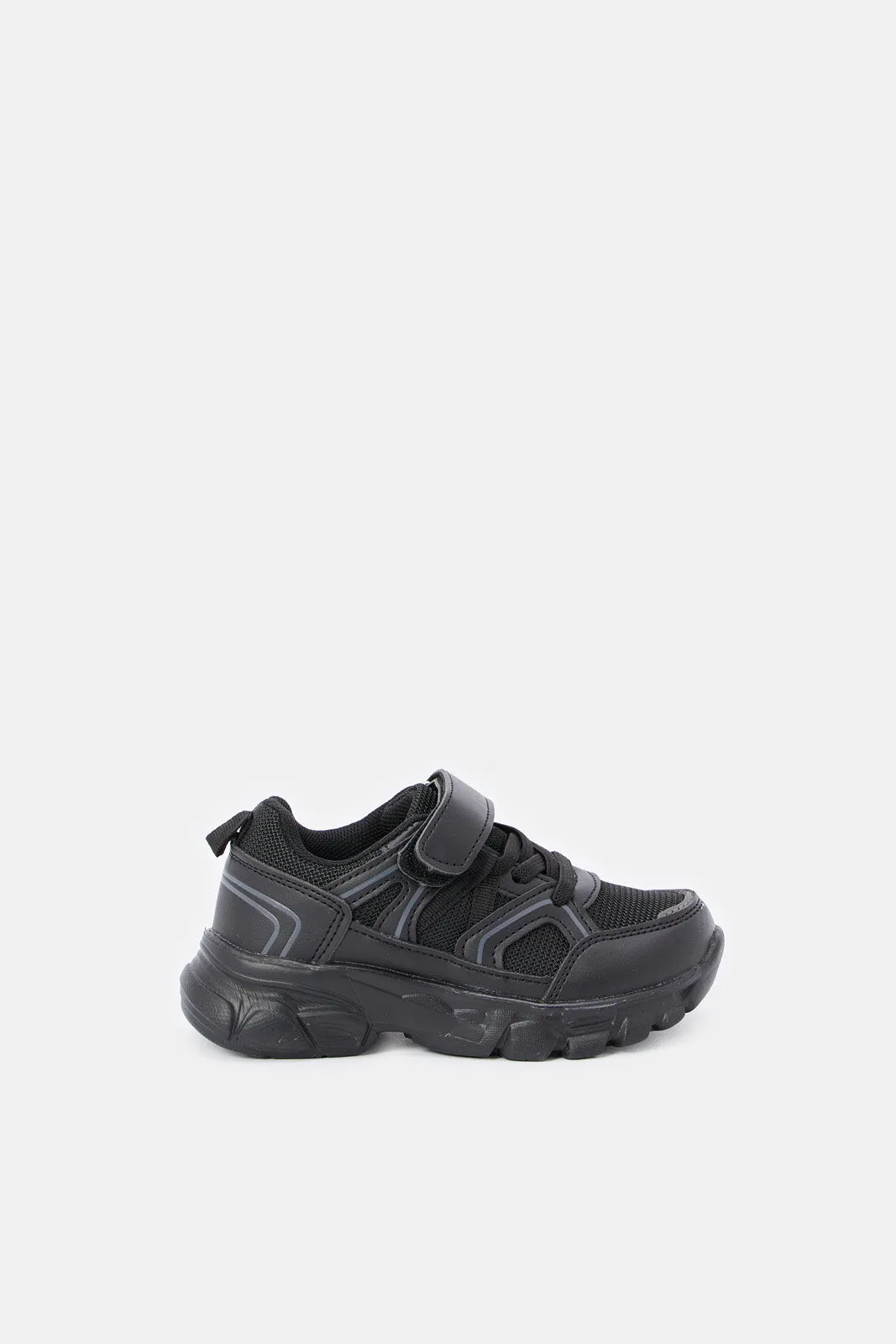 Boys Triple Black Sneakers