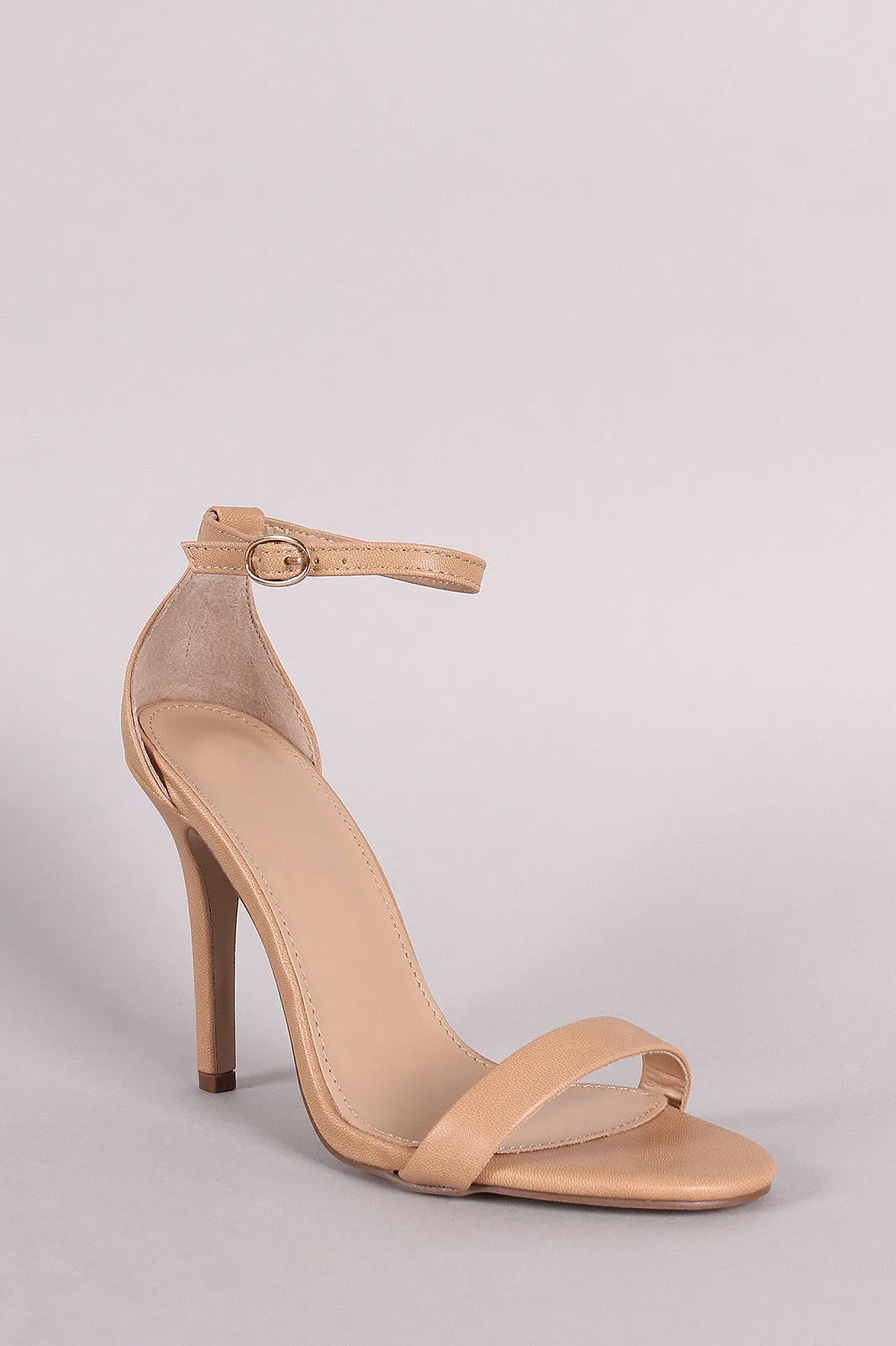 Breckelle Classic Duo Strap Stiletto Heel