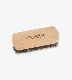 Horsehair Travel Shoe Shine Brush