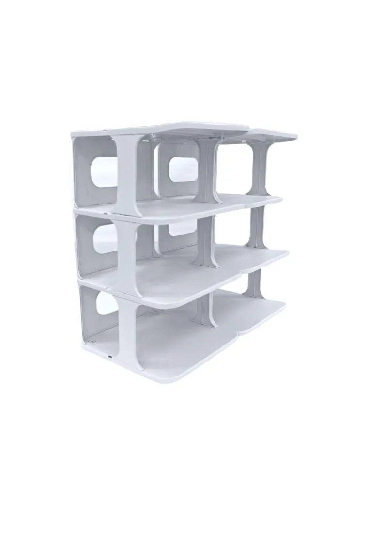 Landmark 3-Layered Combined Shoe Rack