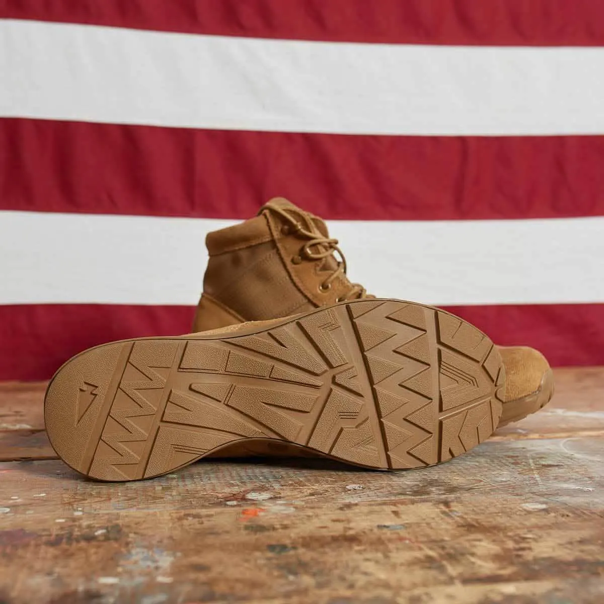 MACV-1 - Mid Top - Coyote Suede