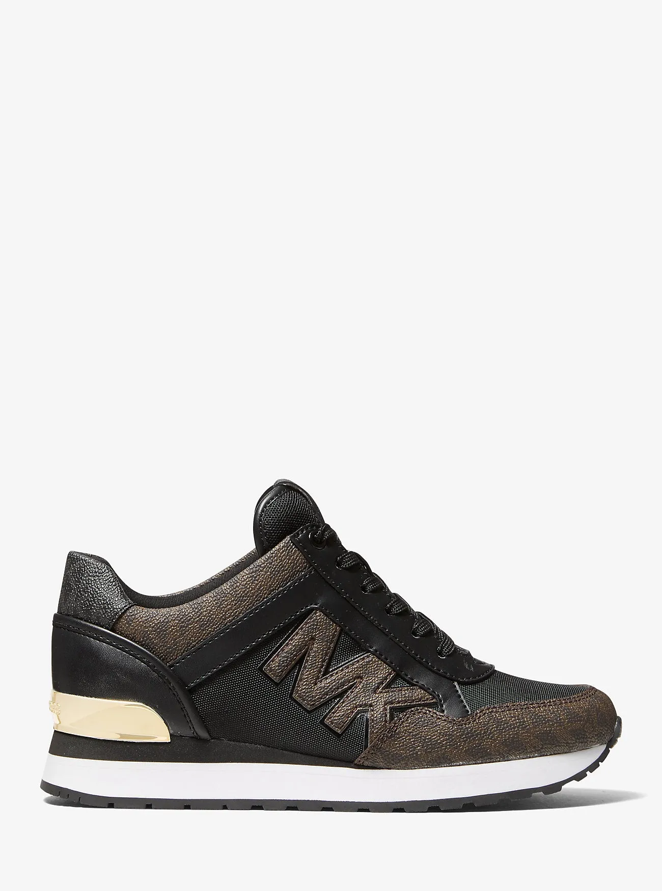 Michael Kors Logo Maddy Sneakers, Black