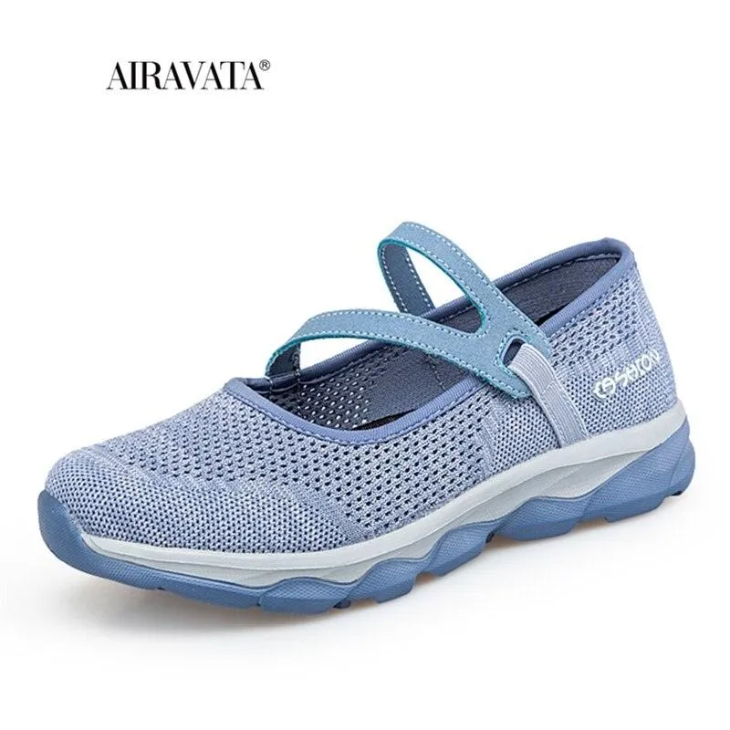 Nurse Casual Sneakers Womens Casual Comfortable Breathable Walking Shoes Slip on Light Mom Flatform Boat Shoe Anti-slip