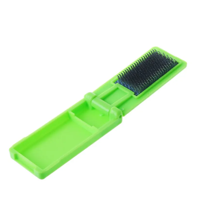 Portable folding Suede Wire Cleaners Dance Shoes Cleaning Brush