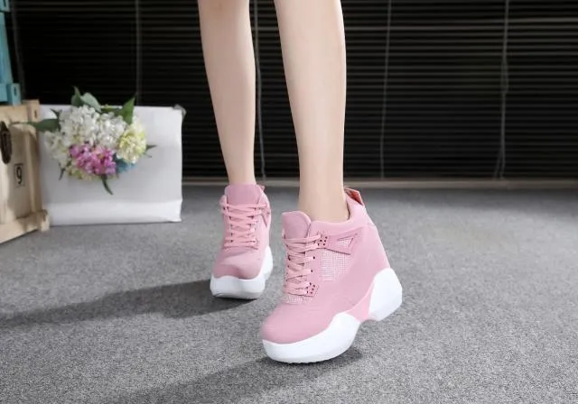 Princess Wedge Sneakers