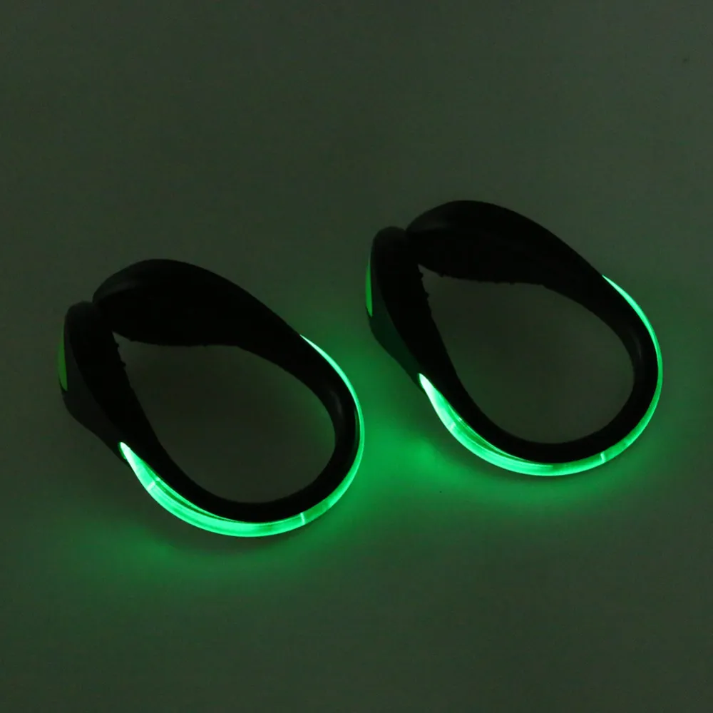 Safety LED Shoe Clip Buckles