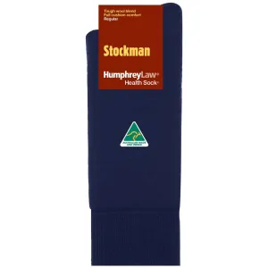 Stockman Work Socks in Navy - Aussie Made