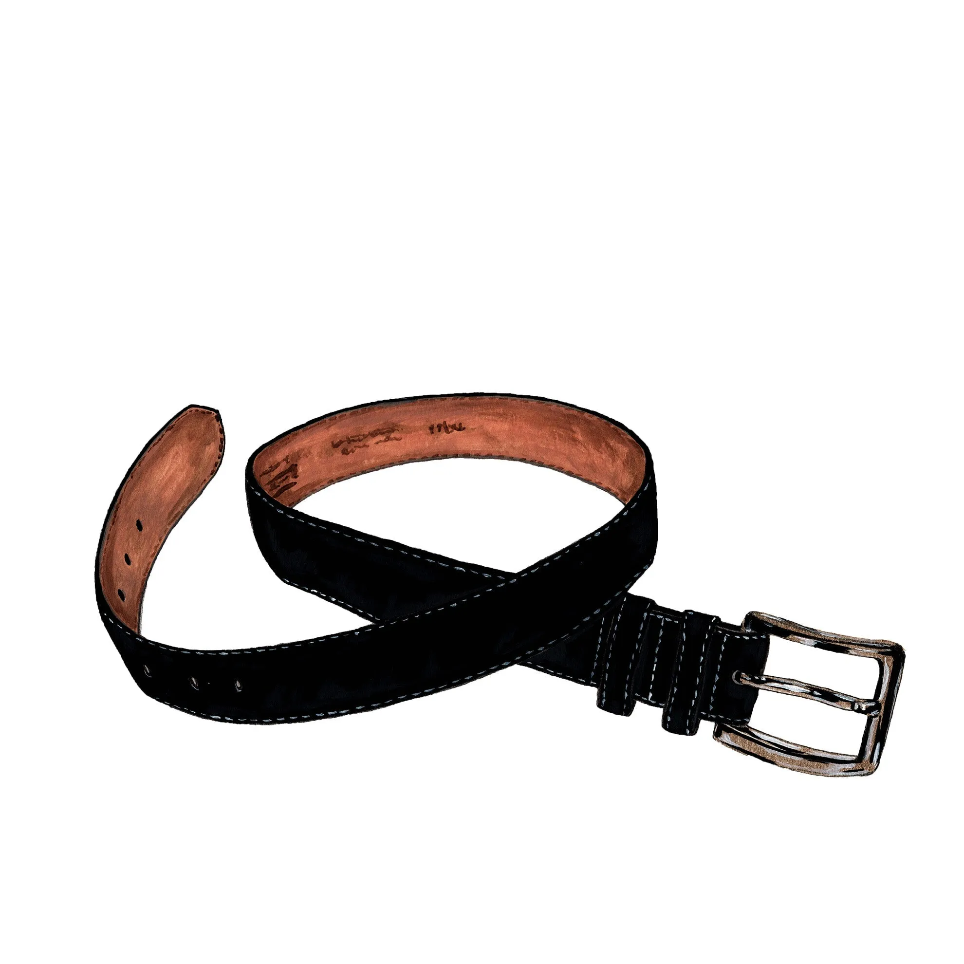 Suede Belt