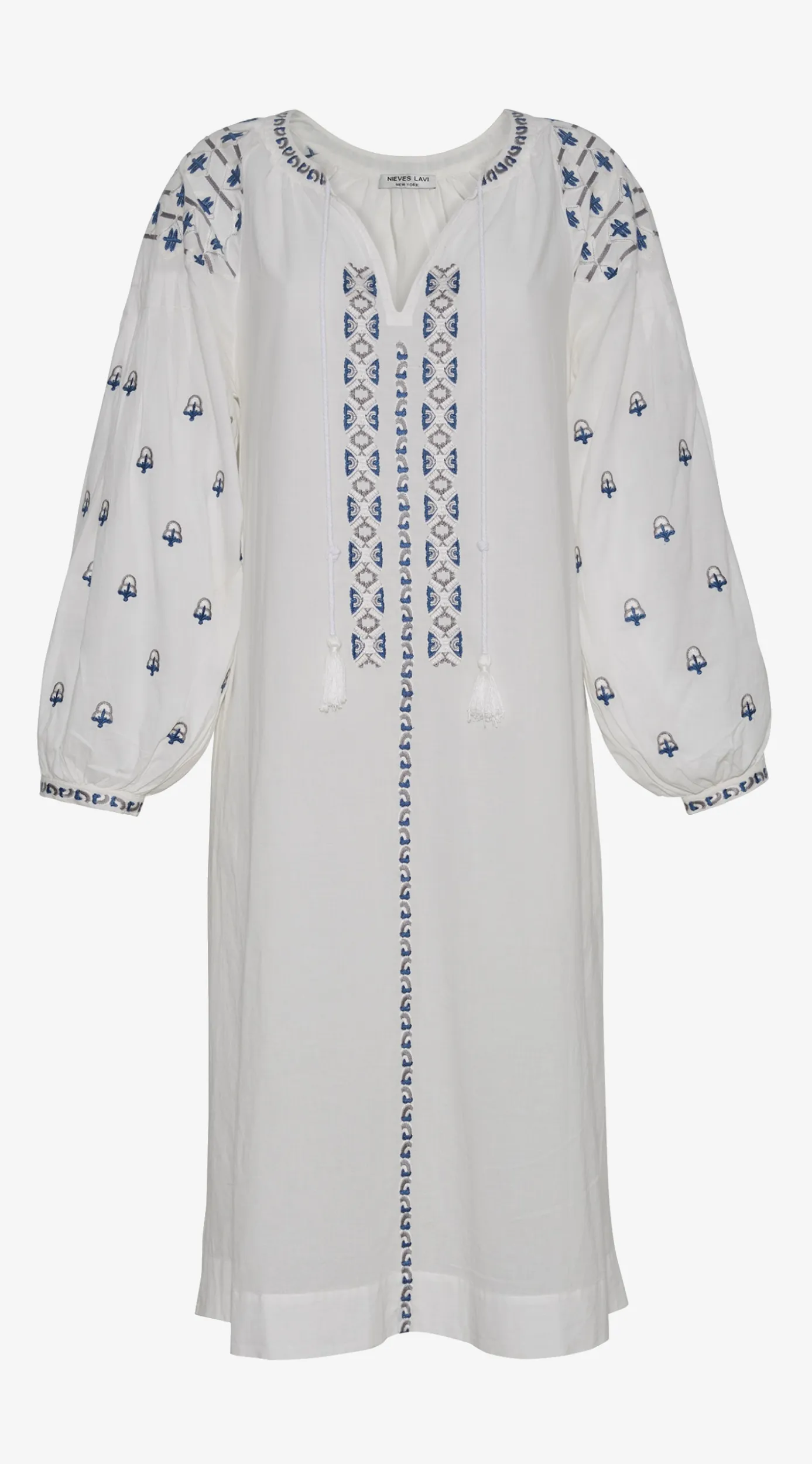 Tallulah Kaftan Dress | White